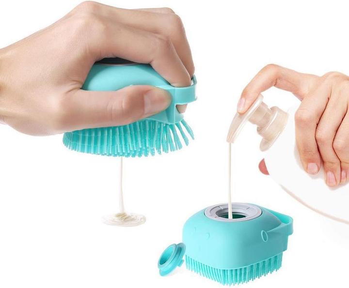 Immagine prodotto JTI Spazzola con dispenser di sapone - Blu