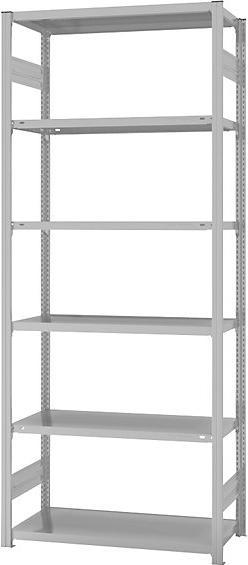 Actual product image eurokraft pro System boltless shelving, plastic coated
