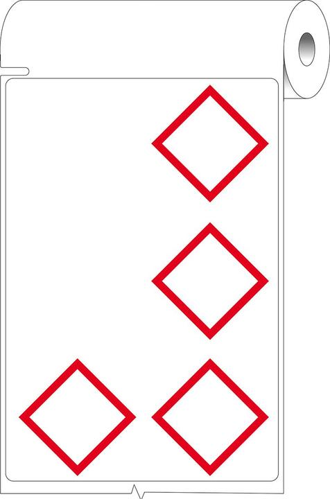 Actual product image Brady Pre-printed benchtop printer (10.50 cm)