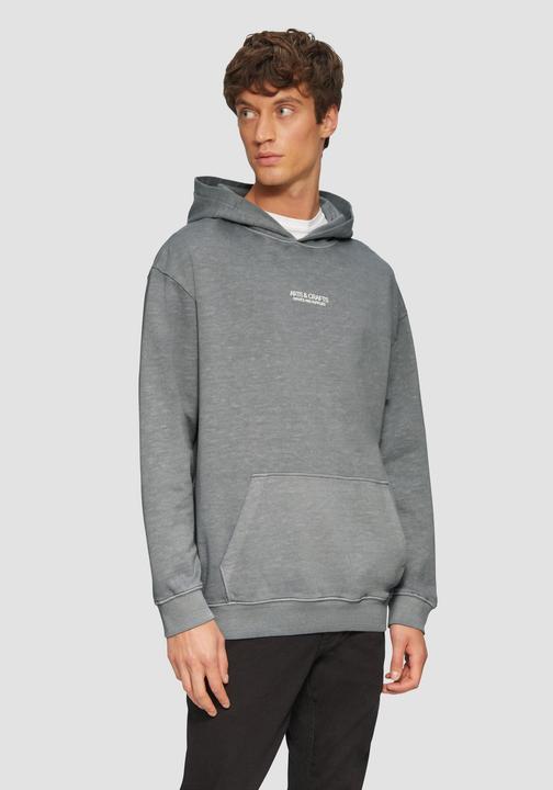 Produktbild S.Oliver Sweatshirt Hoodie mit Flammgarn-Struktur im Relaxed Fit (XXL)