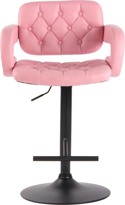 Produktbild Swisshandel24 Barhocker Dublin schwarz, pink