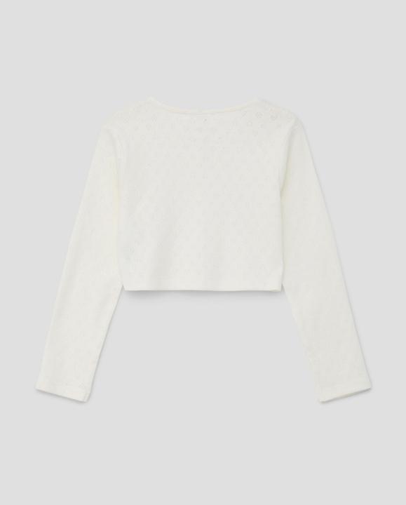 Produktbild S.Oliver Indoor-Jacke Bolero aus Ajour (104, 110)