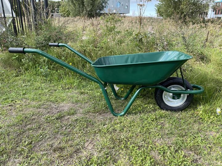 Image du produit Benson Garden Brouette métal vert