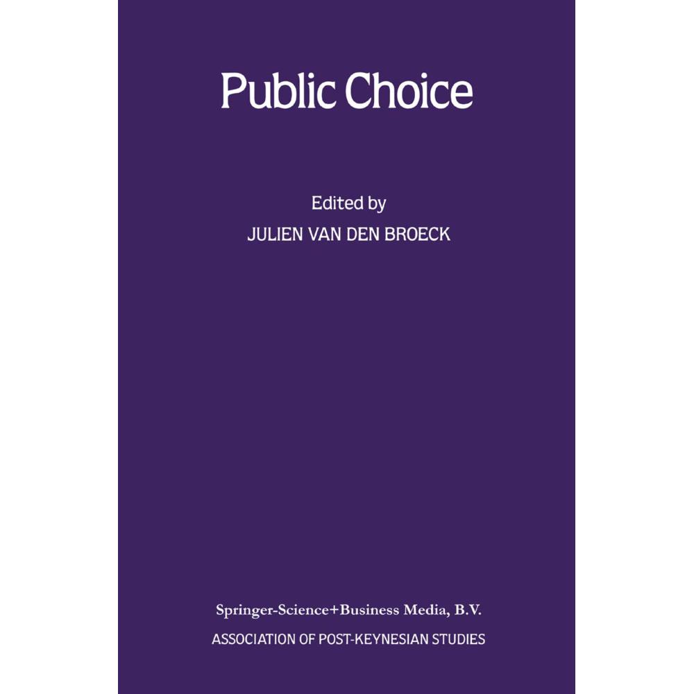 Public Choice, Fachbücher
