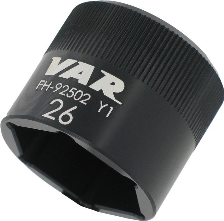 Produktbild VAR Steckschlüssel 6-Kant schwarz