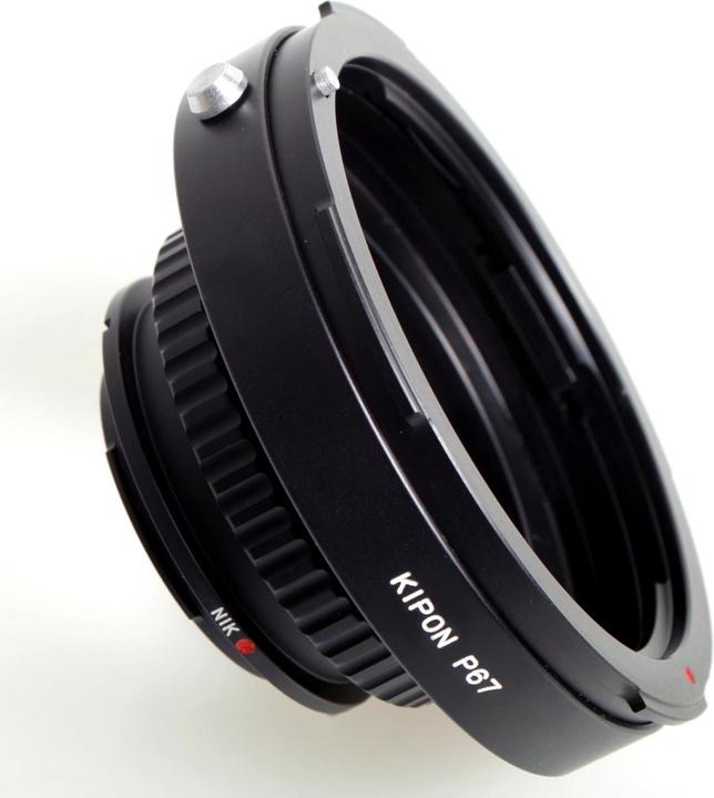 Actual product image Kipon Adapter for Pentax 67 to Nikon F