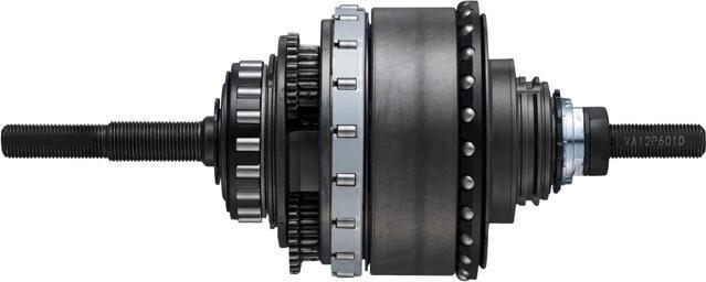 Moyeu d'engrenage Shimano Nexus 7 SG-C3001 - frein à disque - 36 trous - argent