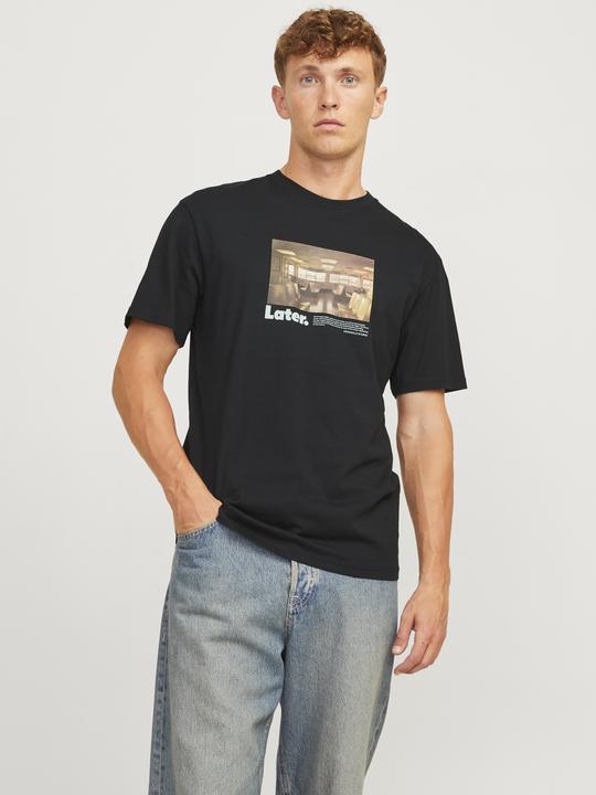 Image du produit Jack & Jones Impression photo col rond T-shirt T-shirt (S)