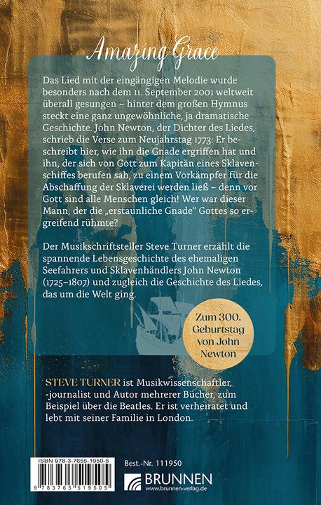 Valori nutrizionali e ingredienti Brunnen Amazing Grace (Tedesco, Steve Turner, 2024)