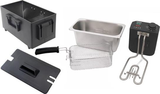 Actual product image Tomado Deep fryer 3 litre 2000W Black