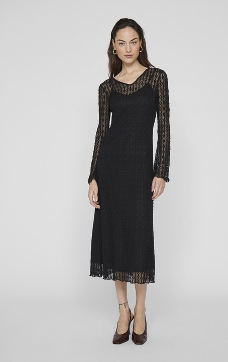 Produktbild Vila Langarm Midikleid (L)