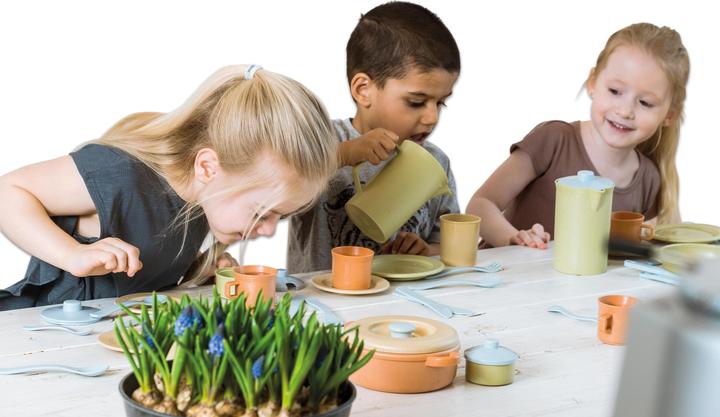 Actual product image dantoy Tableware set