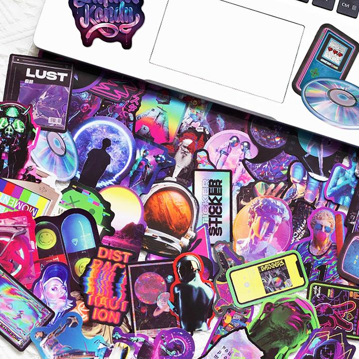 Produktbild JTI Packung mit Aufklebern - Laser