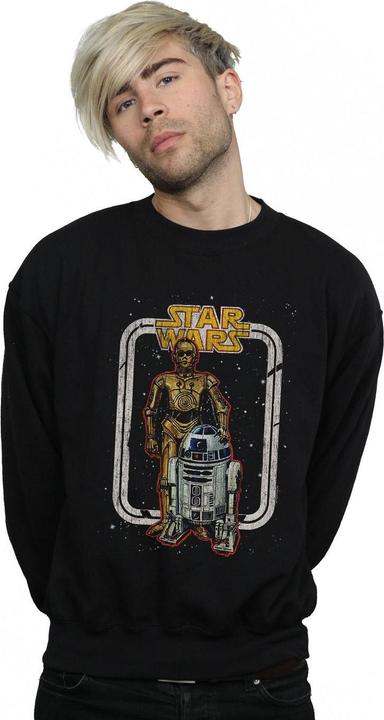 Produktbild Star Wars R2D2 And C3PO Vintage Sweatshirt (3XL)