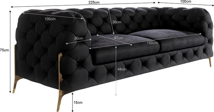 Produktbild Ropez Chelsea Bis (3-Sitzer)