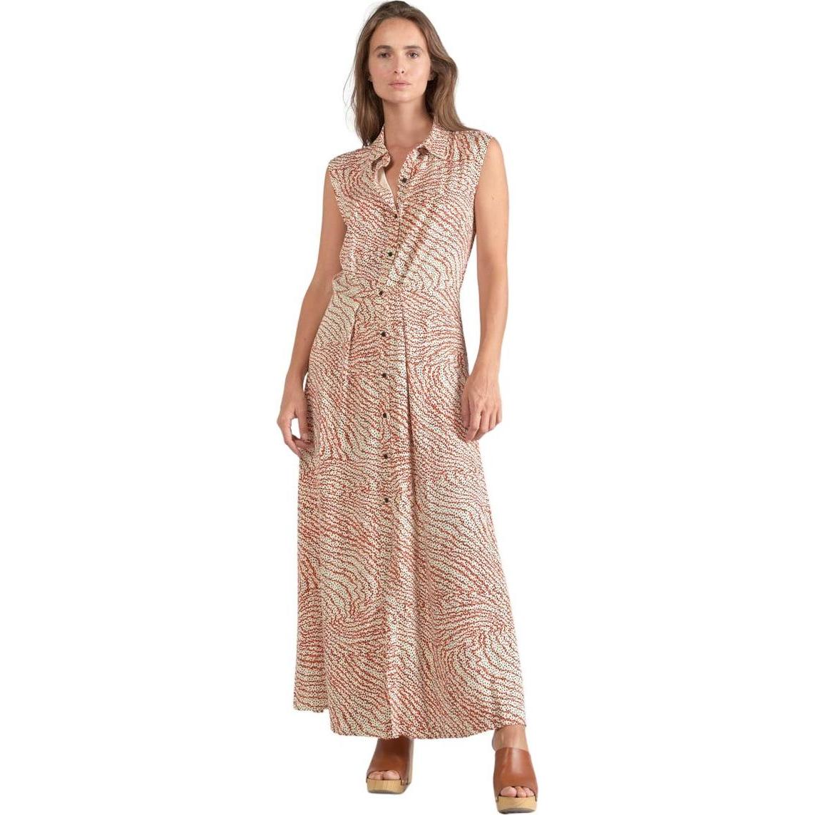 Thumbnail - Le Temps Des Cerises, Damen, Kleider, langes kleid, cuoco, Orange, (XS)