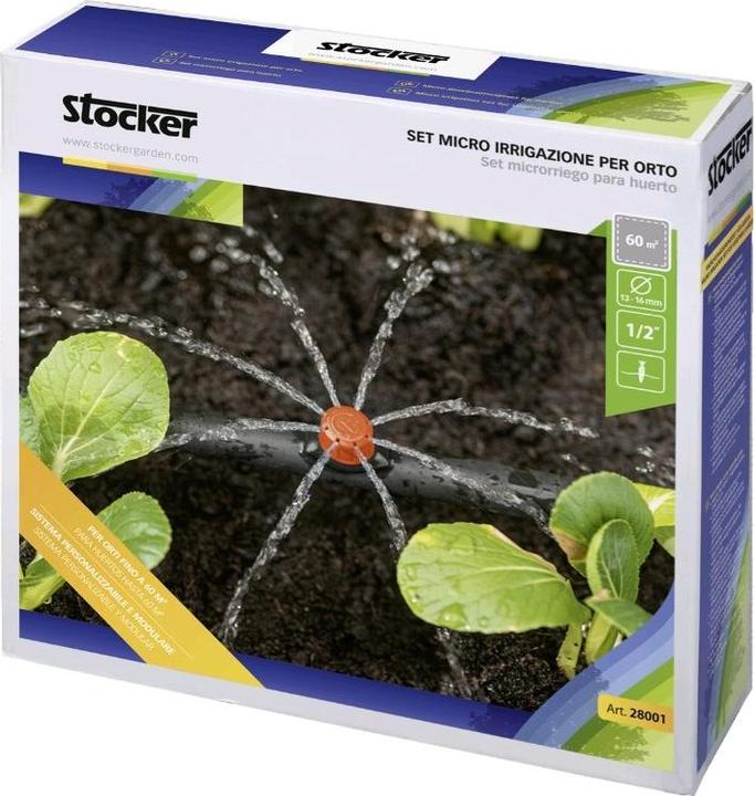Actual product image Stocker Garden Stocker MicroWatering Set for Vegetable Garden (Drip irrigation set)