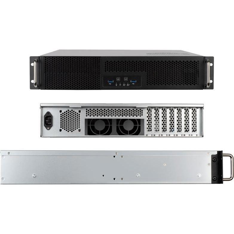Thumbnail - Silverstone RM23-502 (ATX, Mini-ITX, mATX), PC Gehäuse, Schwarz