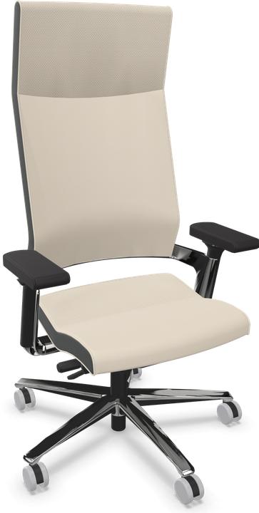 Leder Premium Kaschmirweiss