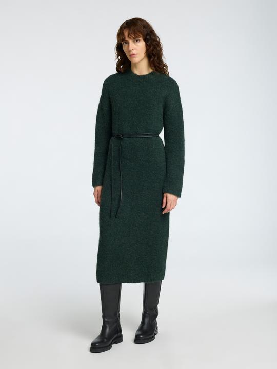 Actual product image Selected Femme Slfgabella Ls Knit O-Neck Dress Camp (XS)