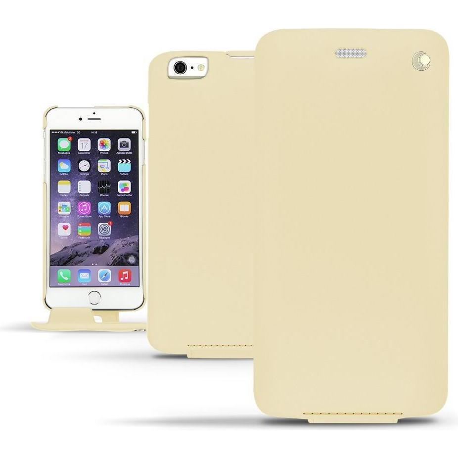 Noreve Lederschutzhülle vertikal (Apple iPhone 6), Smartphone Hülle, Beige