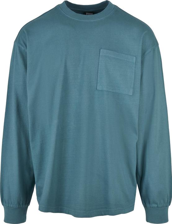 Produktbild Urban Classics Pigment Dyed Pocket Longsleeve Herren (M)