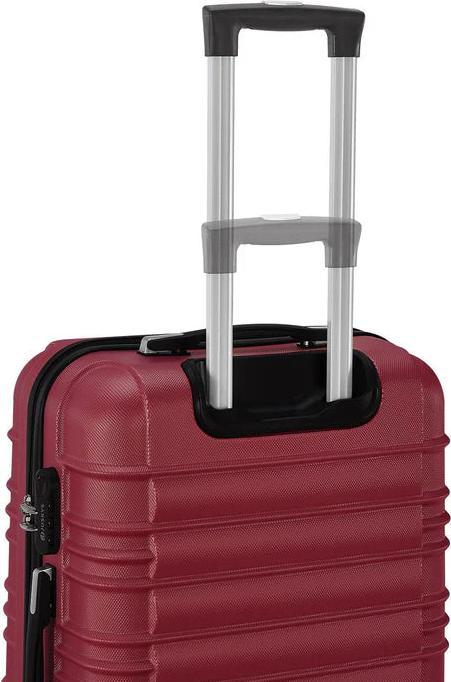 Actual product image Juskys 3-teiliges Hartschalenkoffer-Set mit 360° Rollen (120 l)