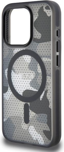 Actual product image Tumi TUHMP15XTCAMK iPhone 15 Pro Max 6.7" czarny/black hardcase Frosted Camo Print MagSafe (Apple iPhone 15 Pro Max)