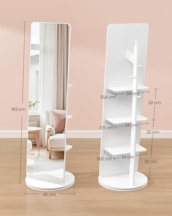 Immagine prodotto Songmics Standspiegel (45 x 163 cm)