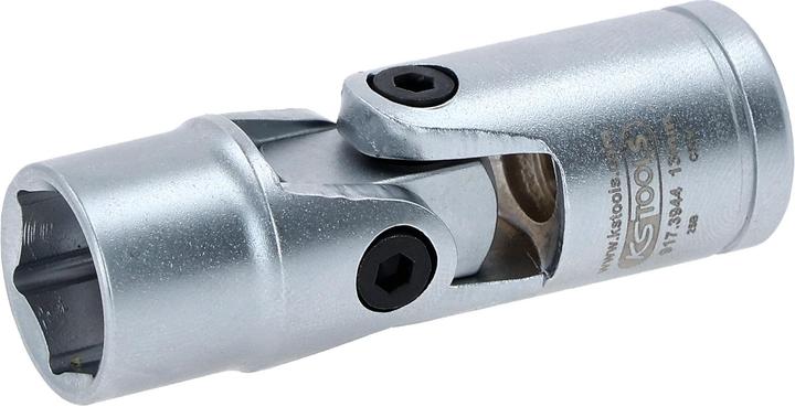 Produktbild KS Tools 3/8" Sechskant-Stecknuss mit Gelenk (13 mm)
