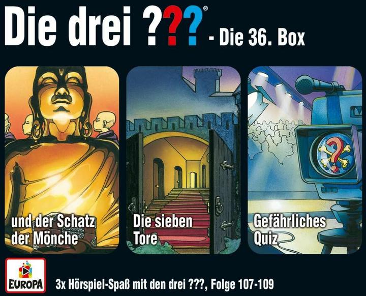 Die drei??? - Die 36. Box (Folgen 107, 108,109) (Die drei ???, Deutsch)