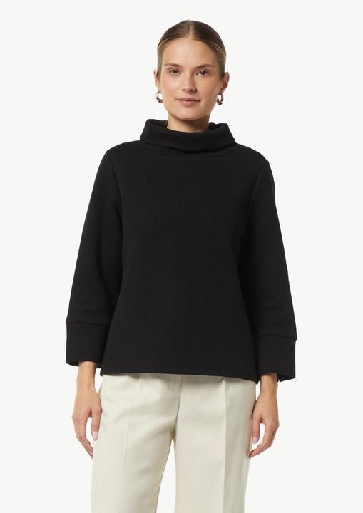 Produktbild Comma Sweatshirt Sweatshirt mit Rollkragen und Strukturmuster (36)