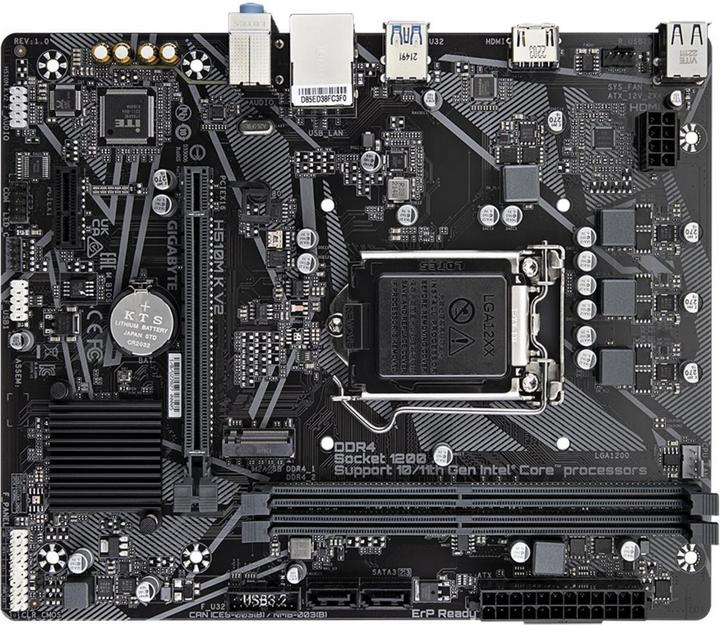 Gigabyte H510M K V2 (LGA 1200, Intel H470 Express, mATX)