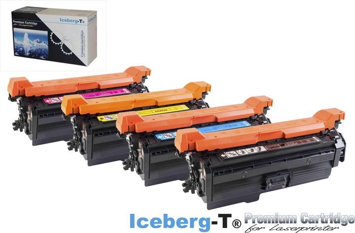 Produktbild Iceberg-T Toner SET CE260A / 647A Set mit allen vier Farben (BK, C, M, Y)