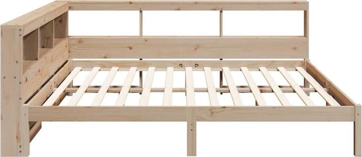 Image du produit vidaXL Bett mit Regal (160 x 200 cm)