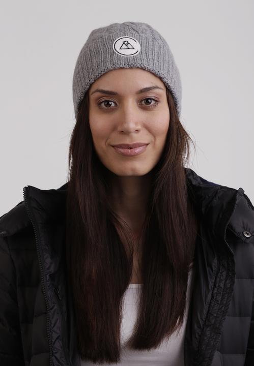 Actual product image Cash-Mere Kaschmir Zopfmuster Mütze (One size)