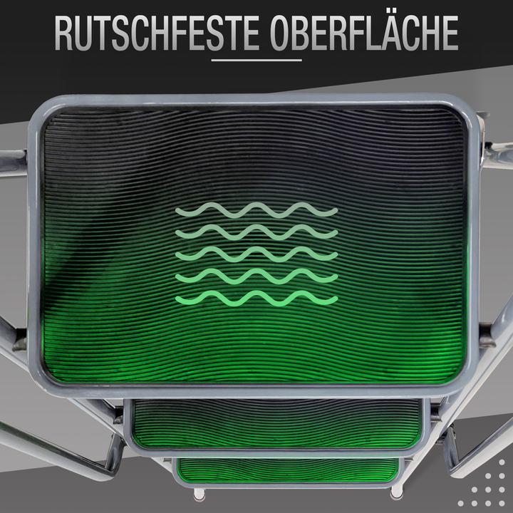 Actual product image Aktivshop Safety ladder "3- or 4-step" with handrail (Scaffolding, 46 cm)