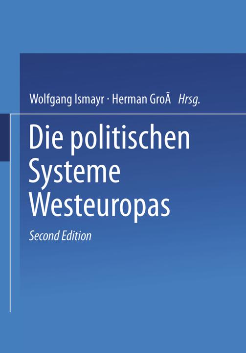 Produktbild Die politischen Systeme Westeuropas (Deutsch, 2012)