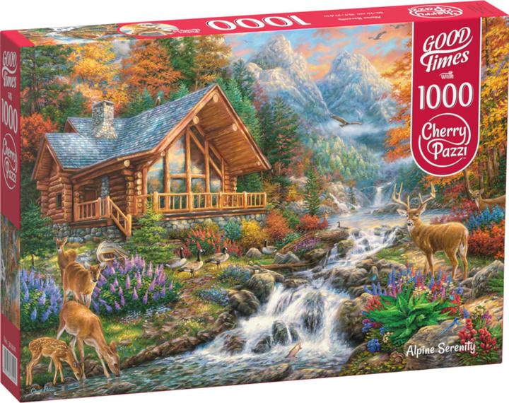 Productafbeelding Cherry Pazzi Puzzel Stil hoog in de bergen 1000 stukjes (1000 onderdelen)