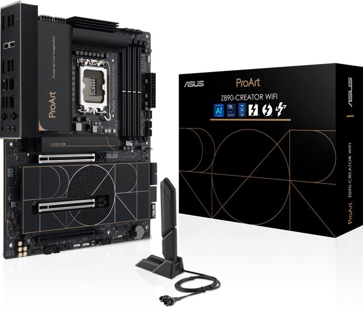 ASUS MB PROART Z890-CREATOR WIFI (Intel,LGA1851,DDR5,ATX) (LGA 1851, Intel Z890, ATX)