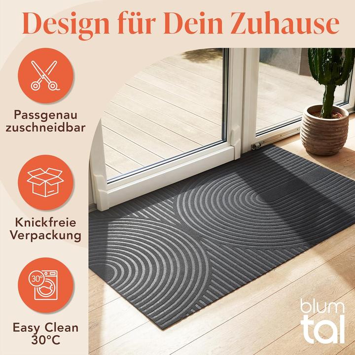 Produktbild Blumtal Rutschfeste Schmutzfangmatte (90 x 60 cm)