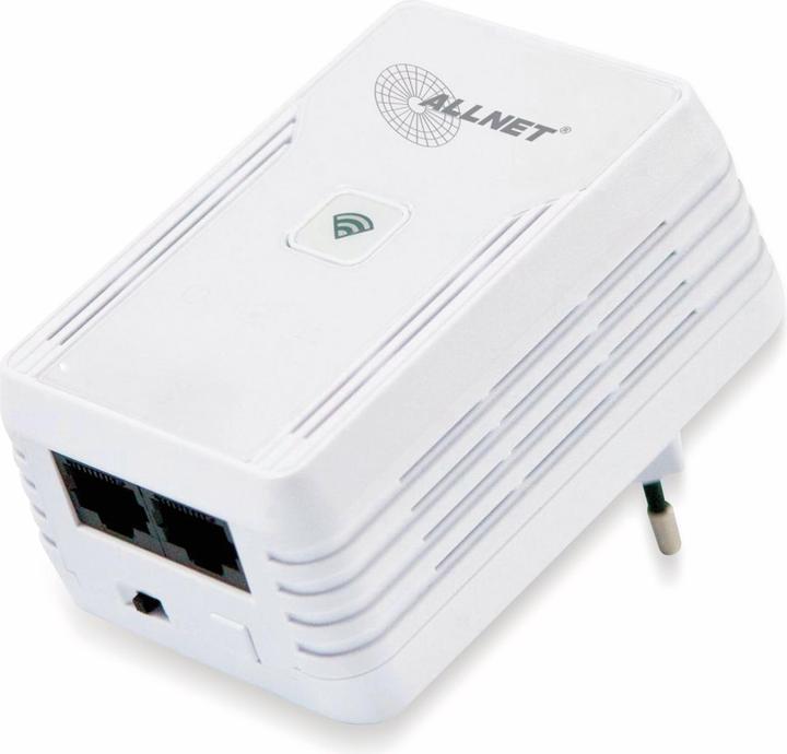 Allnet Powerline 500Mbit Ethernet Bridge + 300Mbit Wifi AP - ALL1682511v2 (500 Mbit/s)