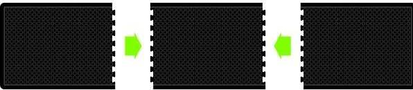 Image du produit Miltex Tapis anti-fatigue YOGA DOME, noir à picots (1200 x 900 mm)