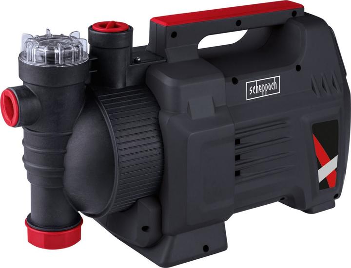 Scheppach Hauswasserautomat mit Display 1000W, 3800 L/h, 3,6 Bar Förderdruck, 8 m Ansaughöhe (Hauswasserpumpe)