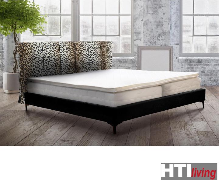 HTI-Living Doppelbett 180 x 200 cm Roxbury Leoprint (180 x 200 cm)