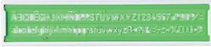 Actual product image Arda 3007 Green stencil