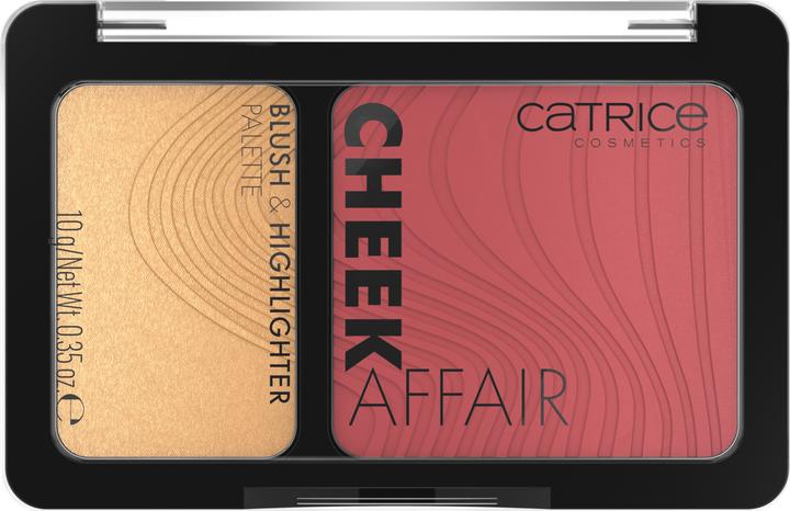 Image du produit Catrice Cheek Affair Blush & Highlighter Palette blush et illuminateur (Nu à la rose)