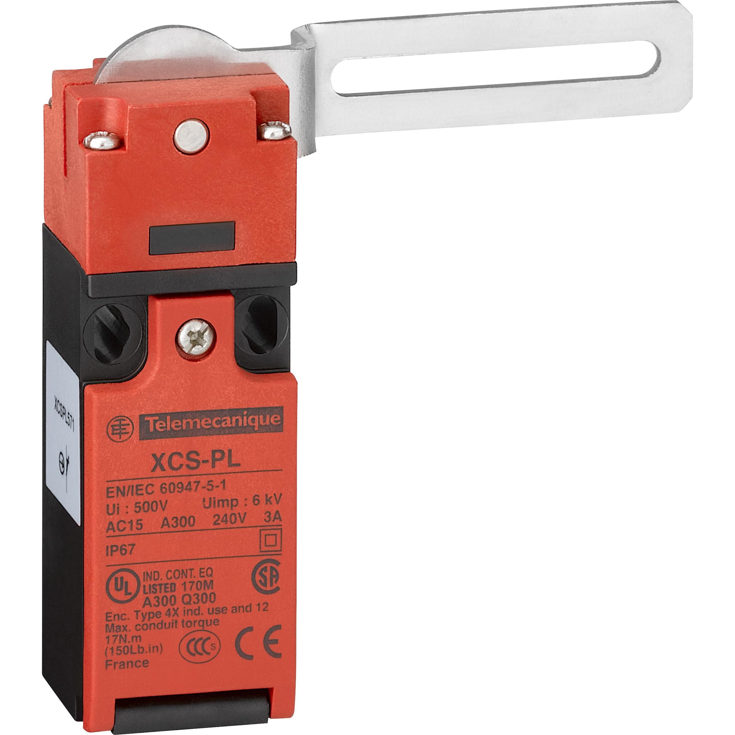 TE Sensors, Systemstromversorgung, XCSPL-Si-Pos.sch., 90° abgew. XCSPL572