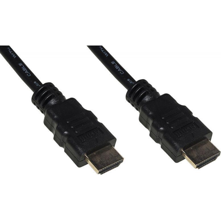 Link Nero Cavo Hdmi 3Mt M/M Per 4K/2K (3 M), Cavo Video