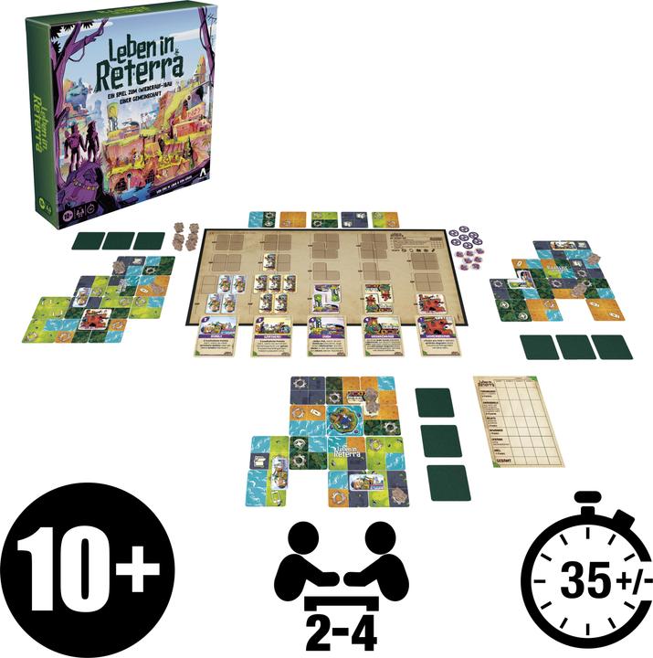 Actual product image Hasbro Life in Reterra (German, 2 - 4 Players)